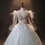 Style Audrey Hepburn Plumes Hiver Manches Longues Robe De Bal 2024 Gris Robe Boule Bretelles croisées Robe De Cérémonie