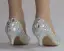 Sparkly Sølv Brudesko 2018 Krystall Rhinestone 5 cm Stiletthæler Spisse Bryllup Pumps