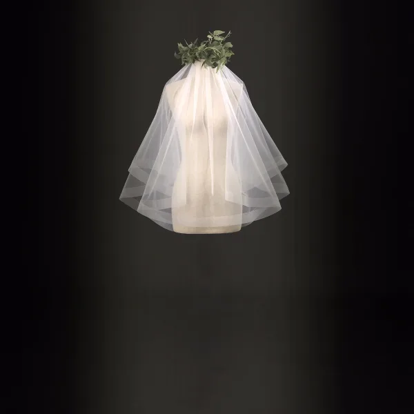 Shipping in 24 hours Wedding Veils White Tulle 2017 Classic