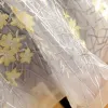 Fée Des Fleurs Gris Grande Taille Robe De Graduation 2018 Princesse Tulle U-Cou Appliques Dos Nu Brodé de retour Robe De Ceremonie