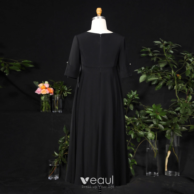 Elegant Solid Buckle O Neck A Line Short Sleeve Dress(5 Colors) Elegant Solid Buckle O Neck A Line Short Sleeve Dress(5 Colors)