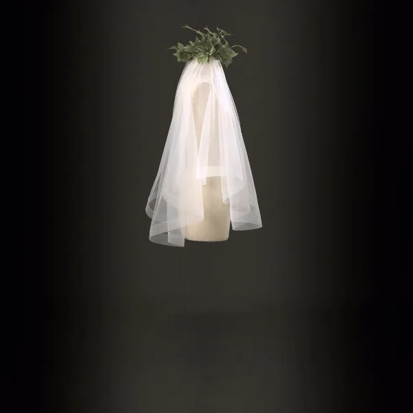 Shipping in 24 hours Wedding Veils White Tulle 2017 Classic