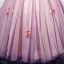 Flower Fairy Purple Ball Gown Prom Dresses 2017 V-Neck Tulle Appliques Backless Beading Prom Formal Dresses