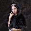 Classy Glamorous Black shawl 2020 Suede Polyester Shawls High Neck Bridal Wedding Prom Winter Accessories