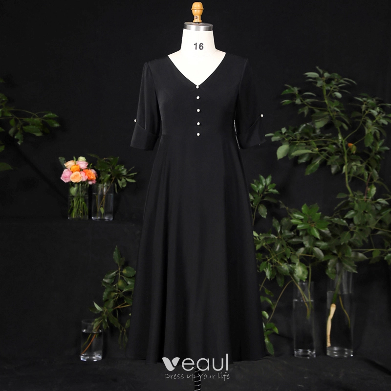 Elegant Solid Buckle O Neck A Line Short Sleeve Dress(5 Colors) Elegant Solid Buckle O Neck A Line Short Sleeve Dress(5 Colors)