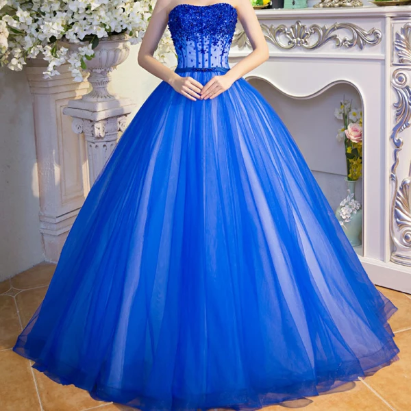 Modern / Fashion Burgundy Evening Dresses 2017 A-Line / Princess Tulle Backless Beading Handmade Evening Party Prom Formal Dresses