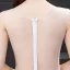 Sexy Ivory / Creme Durchsichtige Abendkleider 2019 Meerjungfrau Rundhalsausschnitt Ärmellos Strass Pailletten Sweep / Pinsel Zug Rüschen Festliche Kleider
