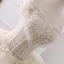 Luxury / Gorgeous Champagne Wedding Dresses 2019 Ball Gown Off-The-Shoulder Short Sleeve Backless Appliques Lace Pearl Beading Tassel Glitter Tulle Cathedral Train Ruffle