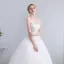 Beste Elfenben Korsett Brudekjoler 2019 Prinsesse Kjæreste Uten Ermer Ryggløse Appliques Blonder Beading Glitter Tyll Lange Buste