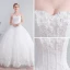 Beste Elfenben Korsett Brudekjoler 2019 Prinsesse Kjæreste Uten Ermer Ryggløse Appliques Blonder Beading Glitter Tyll Lange Buste