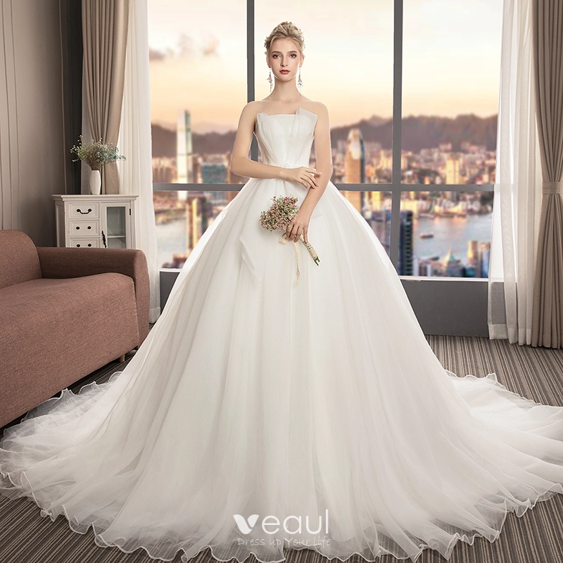 A line clearance wedding dresses 2019