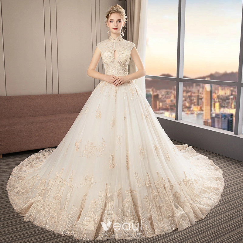 Chinese style top bridesmaid dresses