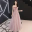 Elegant Rødmende Rosa Ballkjoler 2019 Prinsesse Sløyfe Kjæreste Uten Ermer Appliques Blonder Blomst Perle Rhinestone Lange Buste
