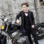 Elfenben Tailcoat Gutter Brudekjoler Sløyfe Slips 2019