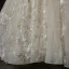 Elegant Champagne Wedding Dresses 2019 A-Line / Princess Off-The-Shoulder Short Sleeve Backless Appliques Lace Beading Pearl Glitter Tulle Cathedral Train Ruffle