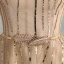 Chic / Beautiful Gold Homecoming Graduation Dresses 2018 A-Line / Princess Scoop Neck 1/2 Sleeves Metal Sash Sequins Short Formal Dresses
