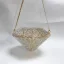 Bling Bling Gold Evening Party Rhinestone Metal Clutch Bags 2022
