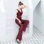Chic / Beautiful Black Sequins Evening Party Jumpsuit 2022 V-Neck Sleeveless Sash Backless Floor-Length / Long Evening Dresses