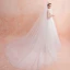 Modest / Simple Ivory Wedding Dresses 2019 Empire High Neck Sleeveless Appliques Lace Cathedral Train Ruffle