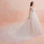 Elegant Elfenben Brudekjoler 2019 Empire Kjæreste Uten Ermer Ryggløse Appliques Blonder Glitter Paljetter Cathedral Train Buste