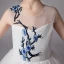 Chic / Beautiful Ivory See-through Flower Girl Dresses 2019 A-Line / Princess Scoop Neck Sleeveless Embroidered Knee-Length Ruffle Wedding Party Dresses