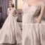 Atemberaubend Ivory / Creme Brautkleider / Hochzeitskleider 2018 Ballkleid V-Ausschnitt Ärmel Herzförmig Rückenfreies Applikationen Spitze Rüschen Königliche Schleppe
