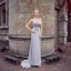 Sexy Grå Selskapskjoler 2018 Empire Spaghettistropper Uten Ermer Rhinestone Sash Feie Tog Buste Ryggløse Formelle Kjoler