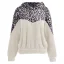Fashion Casual Women Tops Leopard Hoodies 2021 Sweatshirts White Plush Loose Fall Winter Long Sleeve Hooded Street Wear