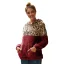 Comfortable Women Khaki Tops Leopard Hoodies 2021 Plush Loose Hooded Long Sleeve Casual Fall Winter Sweatshirts