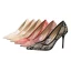 Fine Elfenben Brudesko 2018 Blonder 10 cm Stiletthæler Spisse Bryllup Pumps