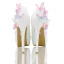 Chic / Beautiful White Wedding Shoes 2018 Leather Butterfly Rhinestone 14 cm Stiletto Heels Round Toe Wedding Pumps