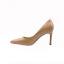 Modest / Simple Black Office OL Leather Pumps 2020 Patent Leather 8 cm Stiletto Heels Pointed Toe Pumps