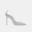Chic / Beautiful Pearl Pink Street Wear Leather Pumps 2021 Patent Leather 10 cm Stiletto Heels Pointed Toe High Heels Pumps