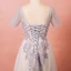 Scintillantes Gris Grande Taille Robe De Bal 2018 Princesse U-Cou Tulle Appliques Dos Nu Perlage Paillettes Soirée Promo Robe De Soirée