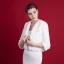 Rougissant Rose Hiver 1/2 Manches Encolure Dégagée Fausse Fourrure Soirée Promo Mariage Manteaux / vestes 2017