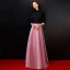 Chic / Beautiful Black Evening Dresses  2018 Floor-Length / Long A-Line / Princess High Neck Buttons Lace Embroidered Evening Party Formal Dresses