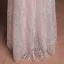 Classic Elegant Blushing Pink Plus Size Evening Dresses  2020 A-Line / Princess Floor-Length / Long Long Sleeve U-Neck Tulle 3D Lace Appliques Embroidered Evening Party Formal Dresses
