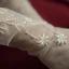 Classy Fabulous White Bridal Gloves 2020 Tulle Handmade  Beading Pearl Prom Wedding Accessories