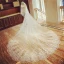 Chic / Beautiful White Tulle Royal Train Wedding Appliques 4 m Wedding Veils 2018