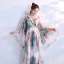 Flower Fairy Multi-Colors Floor-Length / Long Evening Dresses  2018 A-Line / Princess Tulle V-Neck Backless Printing Evening Party Formal Dresses