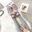 Lovely Butterfly Blushing Pink Snow Boots 2020 Woolen Leather Casual Outdoor / Garden Winter Flat Round Toe Suede Womens Boots