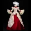 Vintage / Retro Medieval Blushing Pink Ball Gown Prom Dresses 2021 U-Neck Long Sleeve Floor-Length / Long Embroidered Printing Cosplay Prom Formal Dresses