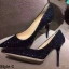 Lyx 2017 9 cm Multi-Färger Afton Konstläder Glittriga / Glitter Högklackade Stilettklackar Pumps