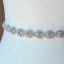 Moderne / Mode Ivoire Mariage Rubans 2020 Métal Fait main Satin Perlage Faux Diamant La Mariée Soirée Promo Accessorize