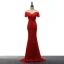Amazing / Unique Red Evening Dresses  2017 Trumpet / Mermaid V-Neck Lace Beading Appliques Backless Evening Party Formal Dresses