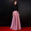 Chic / Beautiful Black Evening Dresses  2018 Floor-Length / Long A-Line / Princess High Neck Buttons Lace Embroidered Evening Party Formal Dresses