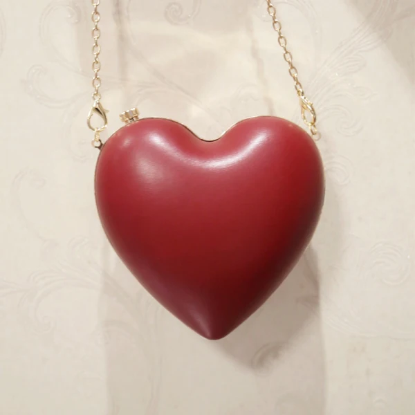 Lovely Romantic Burgundy Clutch Bags Handmade PU Homecoming Cocktail Party Evening Party Accessories 2019