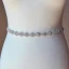 Moderne / Mode Ivoire Mariage Rubans 2020 Métal Fait main Satin Perlage Faux Diamant La Mariée Soirée Promo Accessorize