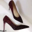 Lyx 2017 9 cm Multi-Färger Afton Konstläder Glittriga / Glitter Högklackade Stilettklackar Pumps