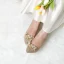 Luxe Bling Bling Doré Talons Hauts 2019 Cuir Perlage Perle Faux Diamant Cocktail Soirée 9 cm À Bout Pointu Chaussures Femmes
